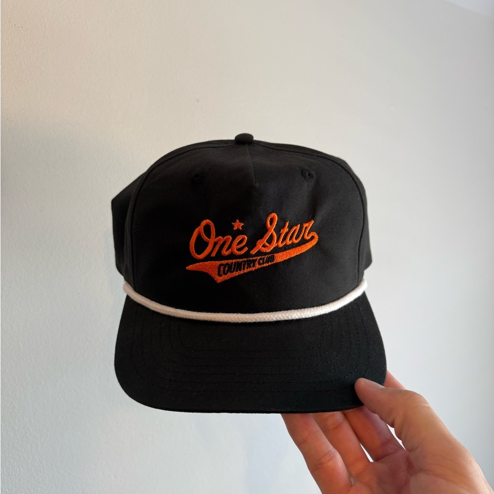 One Star Country Club Rope Snapback